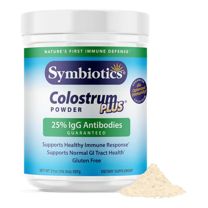 Polvo Calostro Plus Symbiotics 597 G Apoyo Inmunidad Rendimiento Atlético