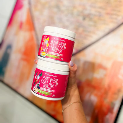 Colageno Vegano En Polvo Para Mujeres Piel Cabello Y Uñas Con Vitaminas