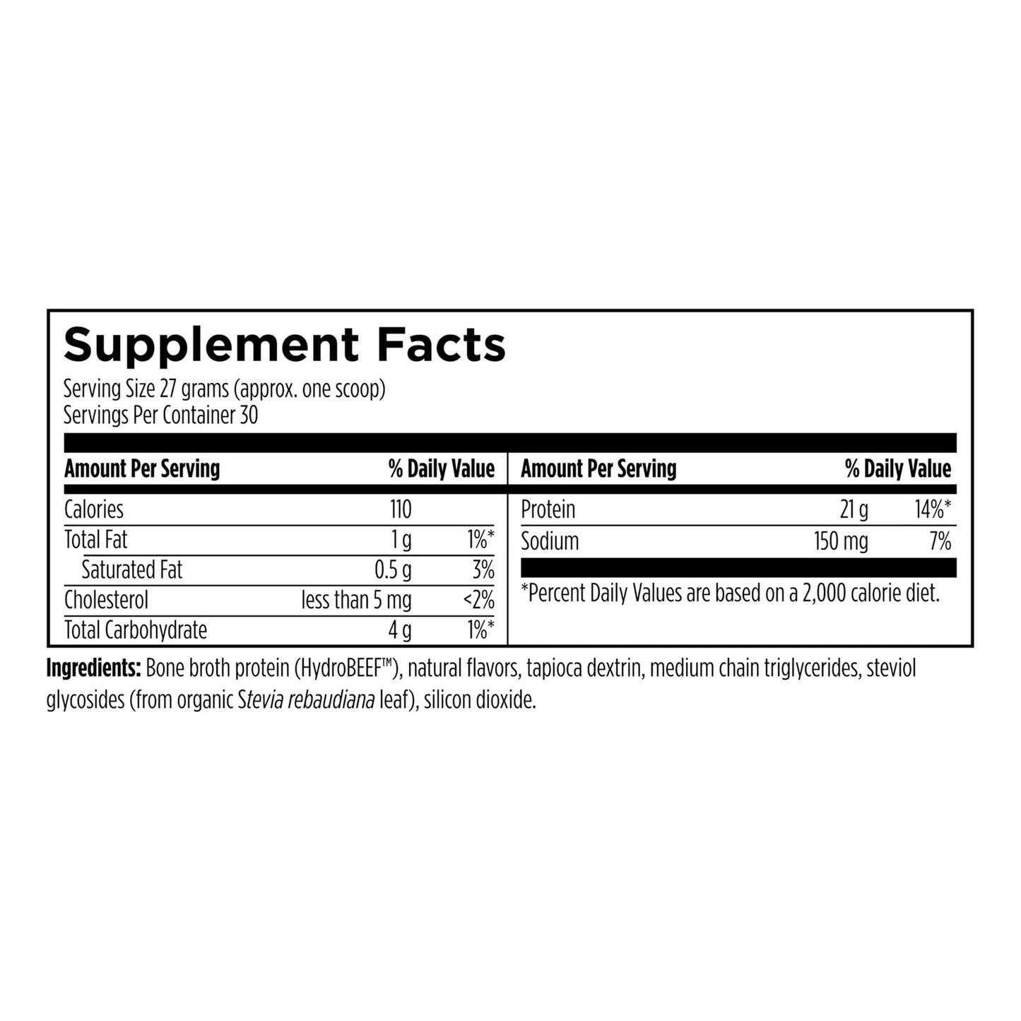 Proteína Hidrolizada De Carne De Res NSF Certified Sabor Vainilla Chocolate