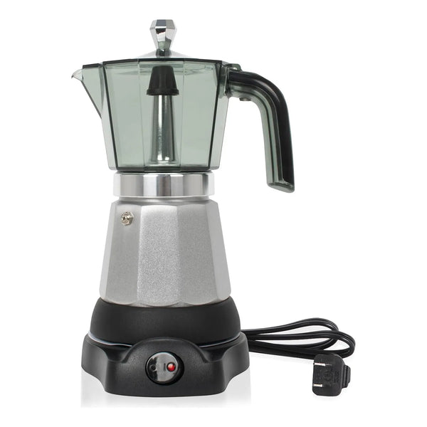 Cafetera Manual 6 Tazas Base Desmontable Protección Sobrecalentamiento