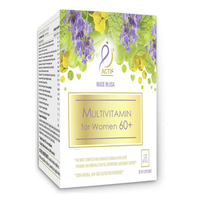 Multivitamínico Para Mujeres Mayores 60 Años 30 Vitaminas Y