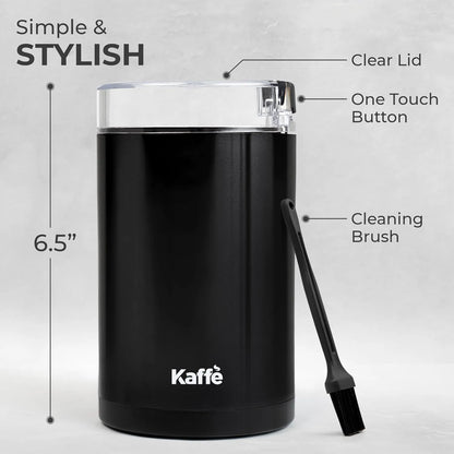 Molinillo Electrico Kaffe Capacidad 14 Tazas Muele Cafe Especias Granos Nueces