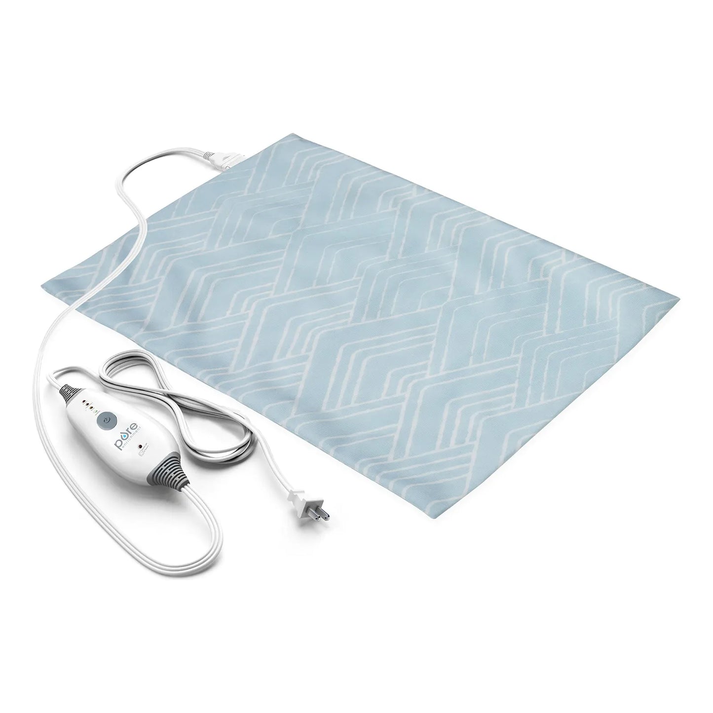 Almohadilla Térmica Eléctrica PureRelief 12 X 15 Pulgadas 4 Ajustes De Calor Tela Lavable