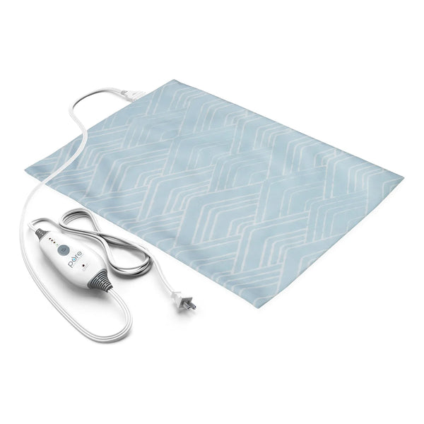 Almohadilla Térmica Eléctrica PureRelief 12 X 15 Pulgadas 4 Ajustes De Calor Tela Lavable