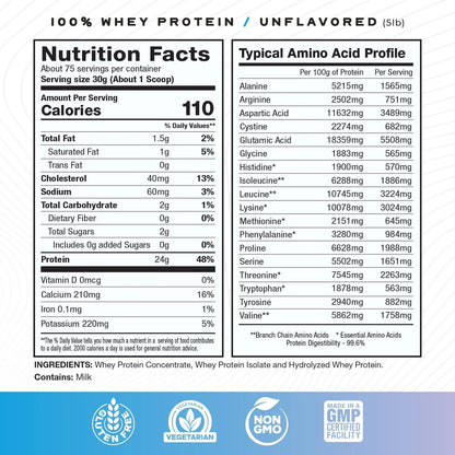 Proteina De Suero De Leche 100 Natural Sin Sabor 1 Kg Mezcla Facil