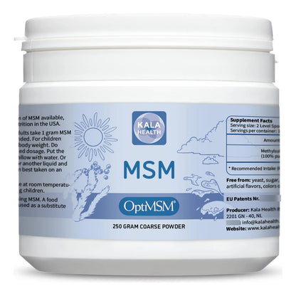 OptiMSM Polvo Puro De Metilsulfonilmetano MSM Organico Sin Gluten Ni OMG 1 Libra