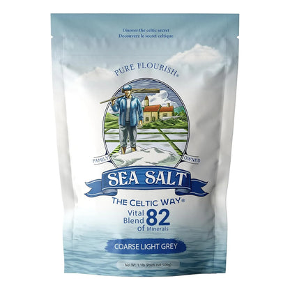 Sal Marina Orgánica Celta 500g Rica En 82 Minerales Esenciales