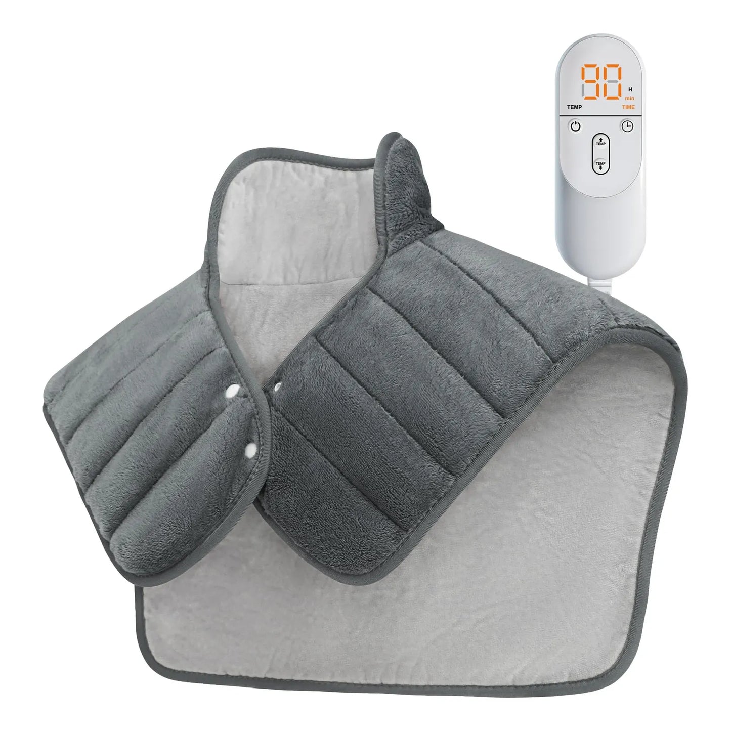 Almohadilla Térmica XL Para Cuello Hombros Y Espalda Alivio Profundo Y Relajación