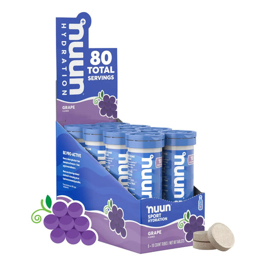 Nuun Pastillas Hidratantes Electrolitos Sabor Naranja 8 Pack Recarga Energía