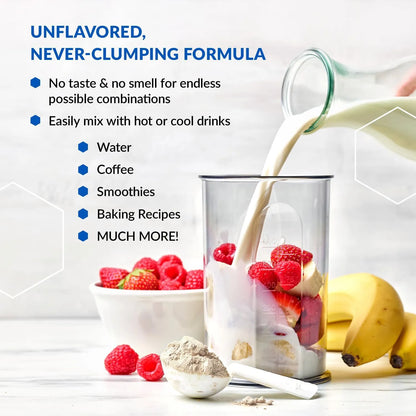 Proteína De Colágeno Múltiple Con Aceite Mct Keto 5 Tipos Ácido Caprílico C8