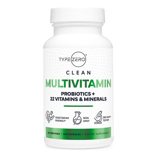 Cápsulas Multivitamínicas 1300 Mg Con Probióticos Y 22 Vitaminas
