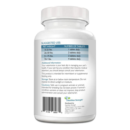 Vitamina K1 K2 Y D3 Para Perros Tabletas Masticables 120 Unidades