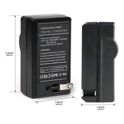 Cargador LP-E8 Compatible Canon EOS Rebel T2i T3i T4i T5i 550D 600D 650D 700D Carga Rápida Y Segura