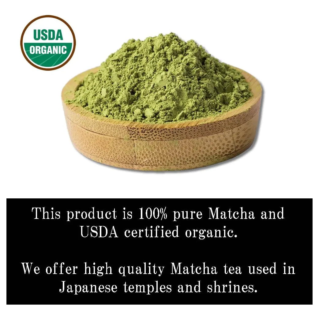 Matcha Orgánico Japonés Grado Ceremonial 100 Natural Kyoto Antioxidante
