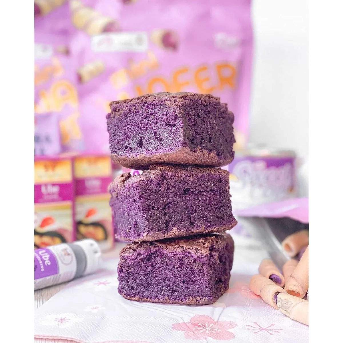 Extracto De Ube Butterfly 60 Ml Sabor Intenso Natural Para Postres Y Bebidas