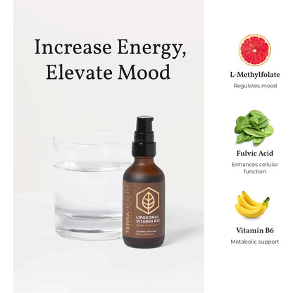 Liposomal B12 30 Dosis Energia Memoria Estado De Animo