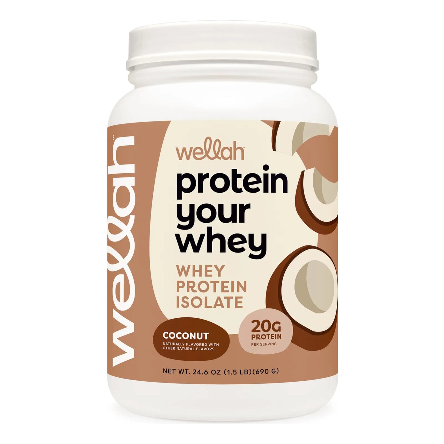Proteína Aislada De Suero Sabor A Coco Protein Your Whey 30 Porciones 900g