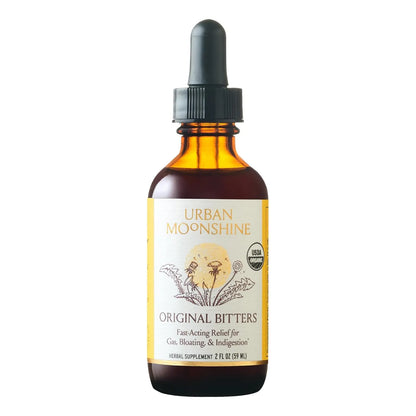 Licor Amargo Orgánico Urban Moonshine 60ml Alivio Digestivo Natural
