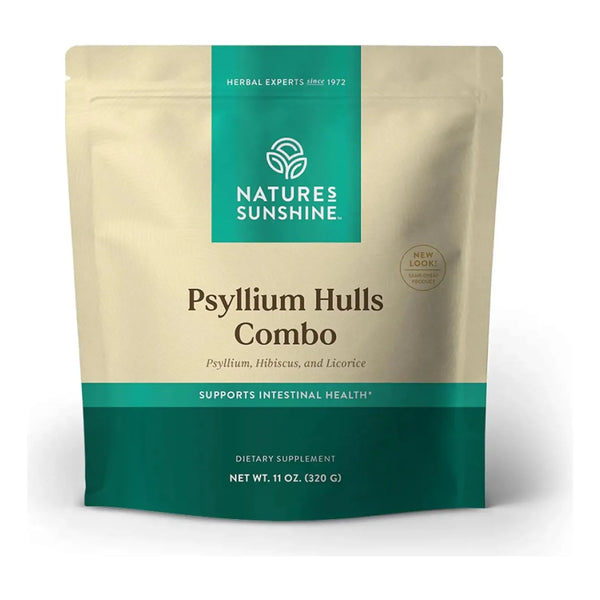Cascos De Psyllium 311g Nature's Sunshine Salud Digestiva Y Colesterol