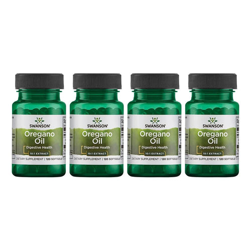 Extracto De Aceite De Orégano 10 1 Salud Digestiva Y Respiratoria 120 Cápsulas