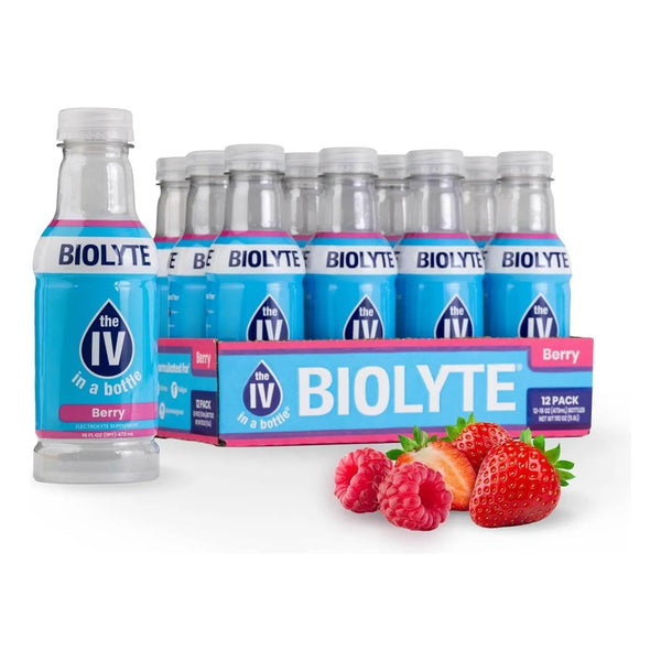 Bebida Hidratante Con Electrolitos BIOLYTE Sabor Bayas Hidratacion Medica