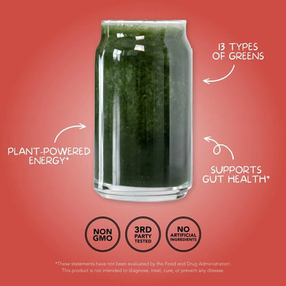 Mezcla De Jugo Y Batido De Melocotón Con Superalimentos Chlorella Y Spirulina 30 Porciones