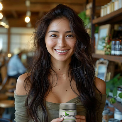 Matcha Ceremonial Orgánico 100% Puro En Polvo Naturalizante Somos Importaciones Gold