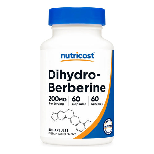Cápsulas De Dihidroberberina 200 Mg 60 Unidades Alta Biodisponibilidad