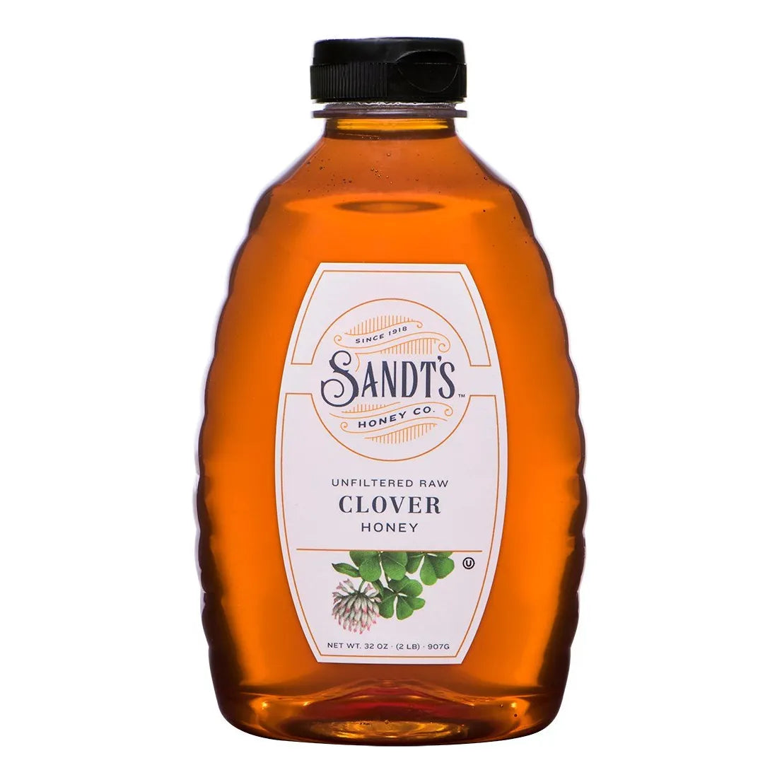 Sandts Honey Miel Cruda Sin Filtrar 907 G Pura Y Natural