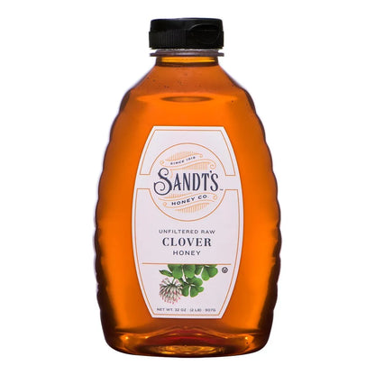 Sandts Honey Miel Cruda Sin Filtrar 907 G Pura Y Natural