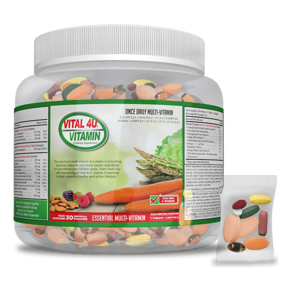 Multivitaminico Diario Vitamin Essentials Apoyo Inmunologico Y Energia 30 Porciones