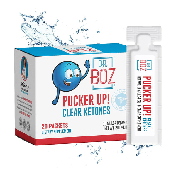 Cetonas Transparentes BHB Liquido Puro 20 Paquetes Energia Rapida