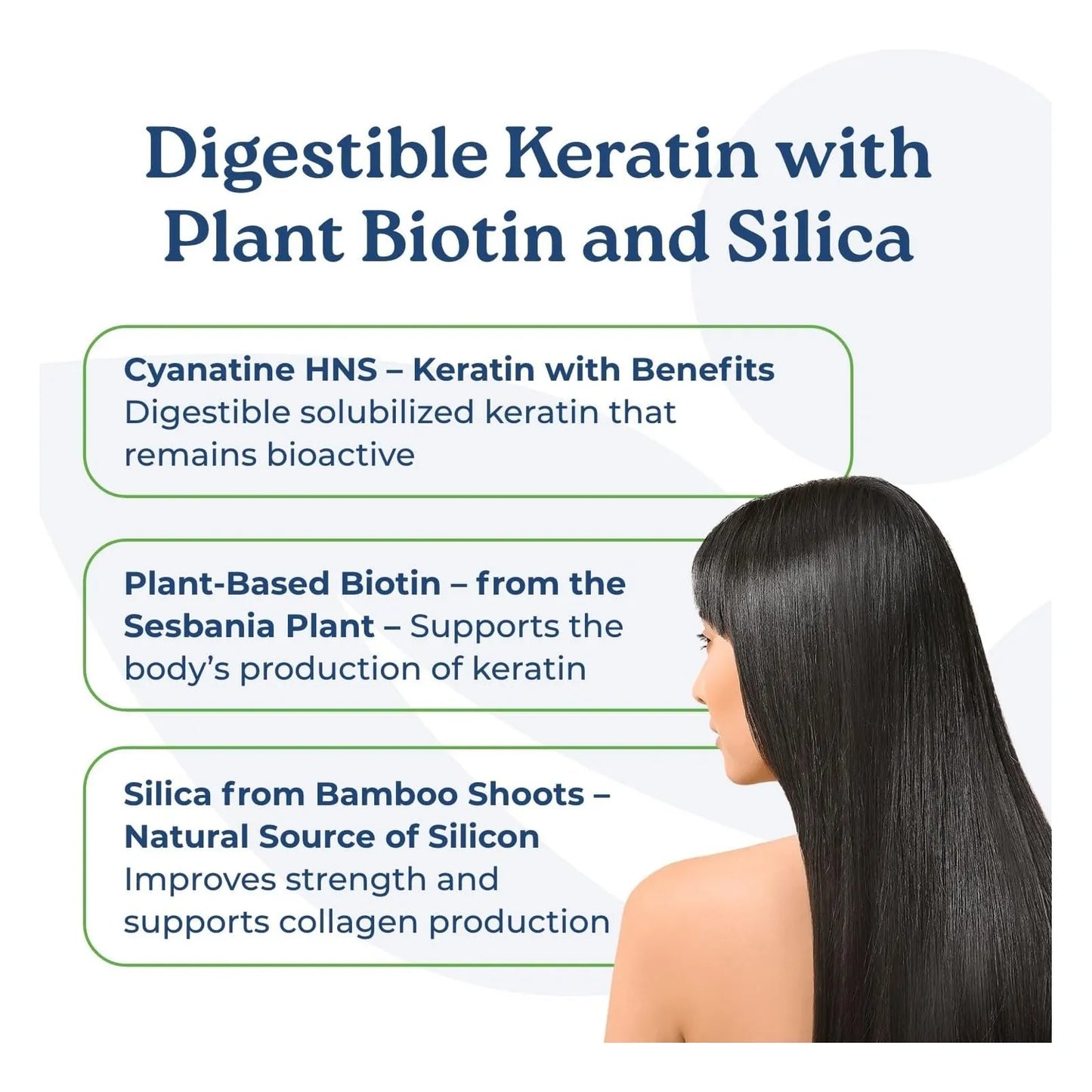 Capsulas De Quinatina Y Biotina Para Cabello Piel Y Uñas Fortalecidas 60 Vegetales