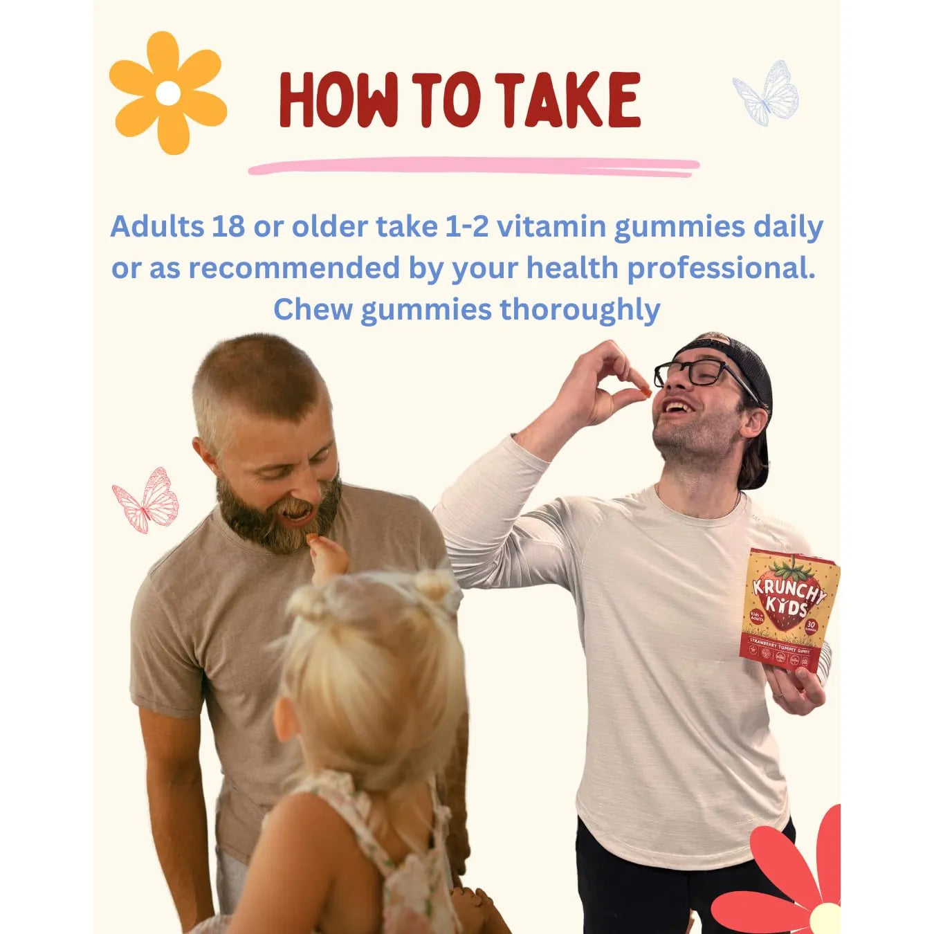 Gomitas De Vitamina D3 5000 UI Orgánicas Sabor Fresa Para Adultos