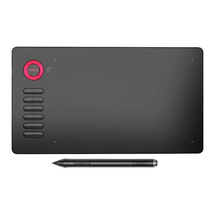 Tableta Digitalizadora Veikk A15 Negra Dibujo Preciso Y Natural
