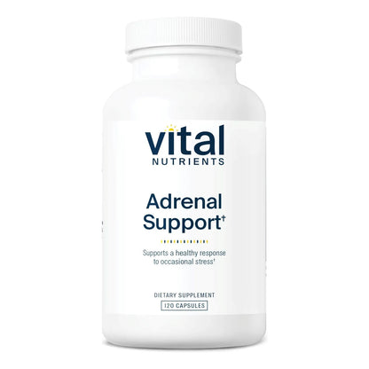 Suplemento Apoyo Suprarrenal Manejo Cortisol Energía 120 Cápsulas