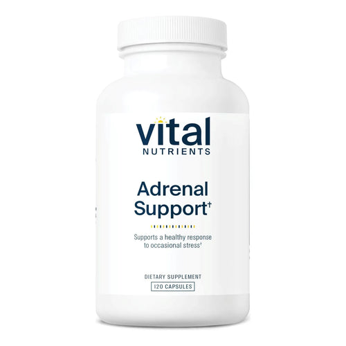 Suplemento Apoyo Suprarrenal Manejo Cortisol Energía 120 Cápsulas
