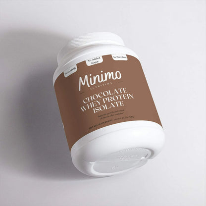 Proteína Aislada De Suero Chocolate 730g Solo 3 Ingredientes Sin Azúcar
