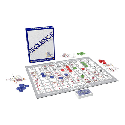 Juego De Secuencia Con Tablero Plegable Diversion Familiar Y Estrategia