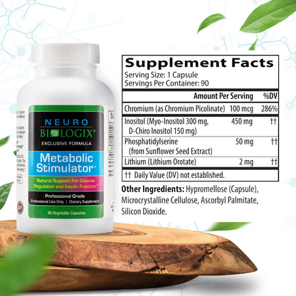 Suplemento Dietético Con D Chiro Inositol Y Mioinositol Para Energía Celular Y Apoyo Metabólico 90 Cápsulas