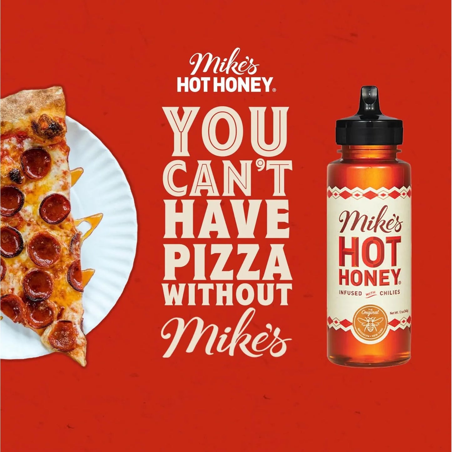 Jarra De Miel Picante Mike's Hot Honey 3.78L Infusion Natural Con Chile