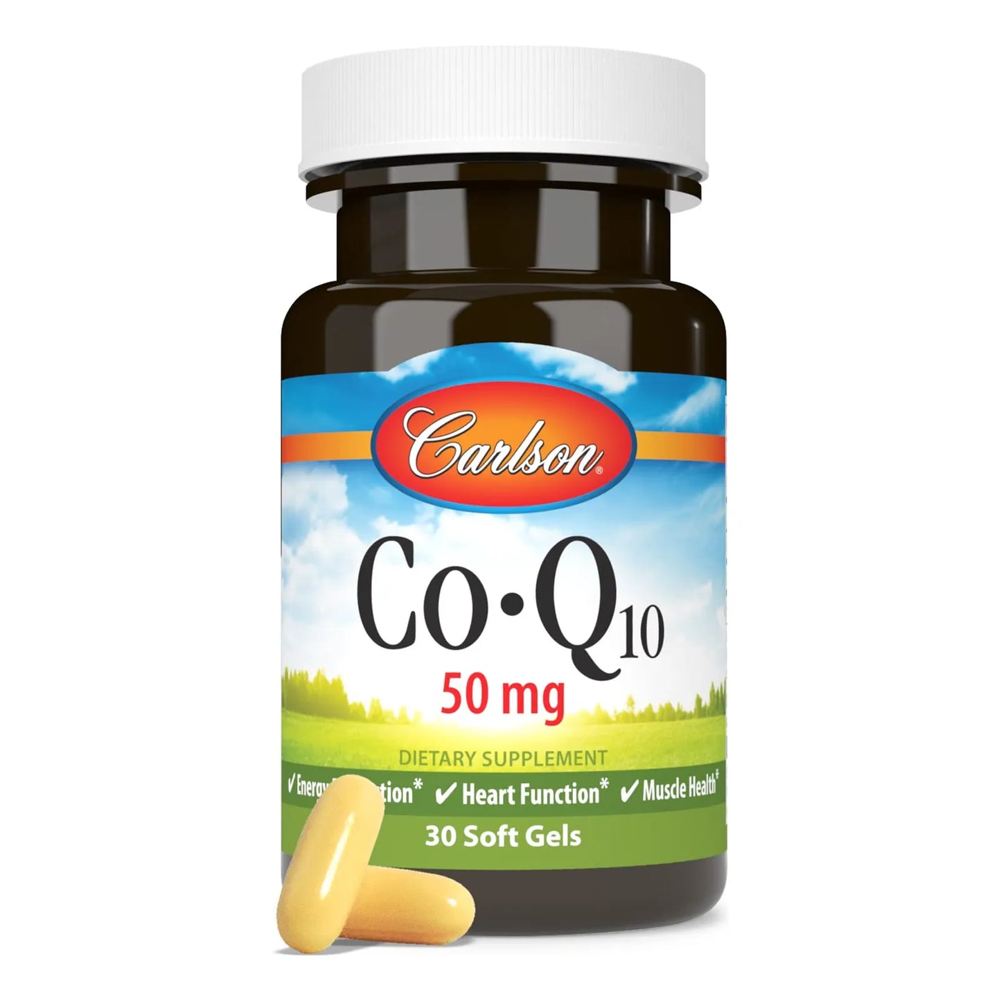 Coenzima Q10 50 Mg Energía Y Función Cardíaca 30 Cápsulas Blandas