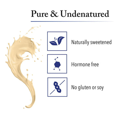 Proteina De Suero De Leche Natural Sabor Vainilla Francesa 2 Libras Paquete De 6
