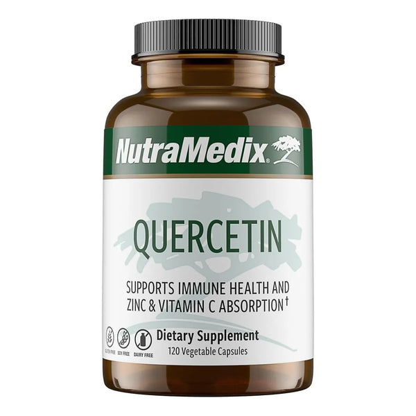 Capsulas De Quercetina 500 Mg Antioxidante Y Apoyo Inmunologico NutraMedix 120 Unidades