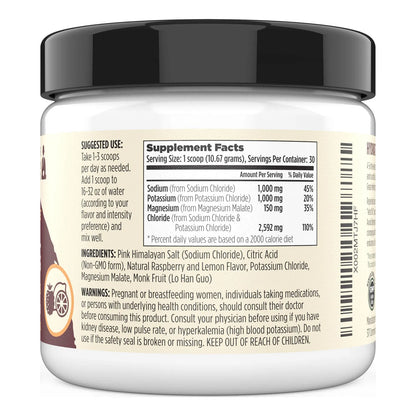 Suplemento Hidratacion Electrolitos Keto Polvo 1000mg Potasio Sodio 150mg Magnesio Sin Azucar