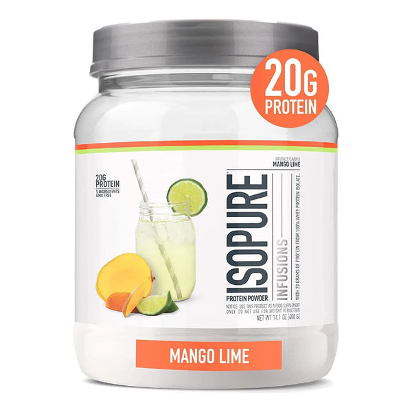 Isopure Proteina De Suero De Leche 20 Gr Mango Lima 400 G Importado Estados Unidos