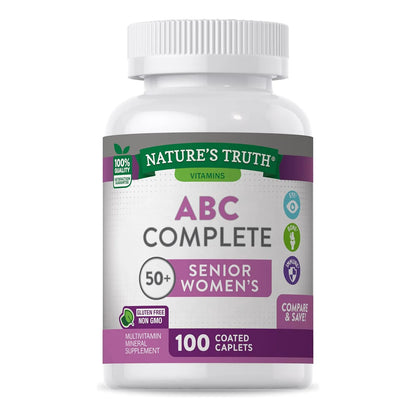 Multivitamínico Completo Para Mujeres Mayores De 50 Años Nature's Truth 100 Cápsulas