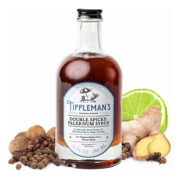 Doble Falernum Especiado Mezclador Artesanal Para Cócteles Premium