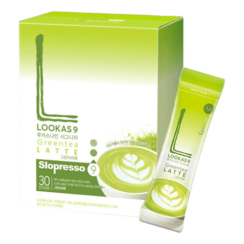 Té Verde Latte En Polvo Estilo Coreano 30 Porciones 19 Gr Cr