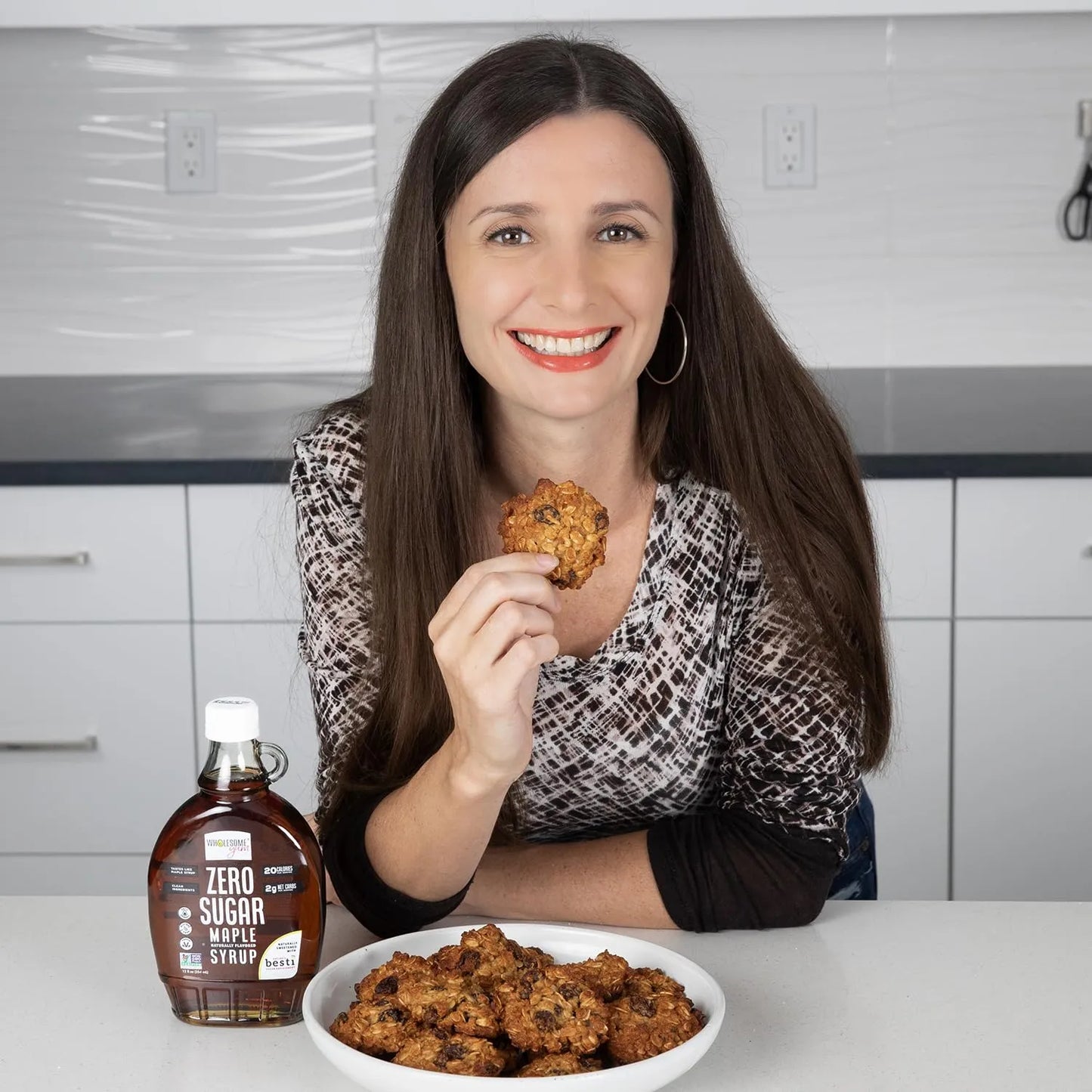 Jarabe De Arce Natural Bajo En Carbohidratos Con Fruta De Monje Ideal Para Dieta Keto